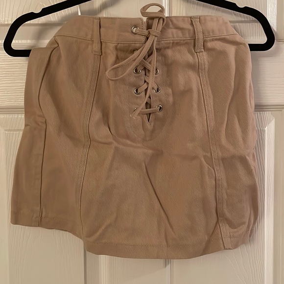 Denim mini skirt - Picture 1 of 3